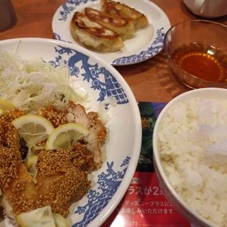 レモン芝麻鶏セット(バーミヤン 大井町店)