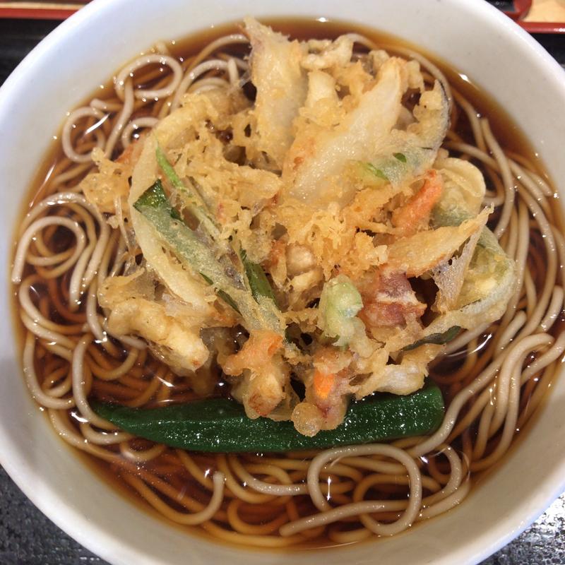 かき揚げ蕎麦(小諸そば 四ツ谷駅前店)
