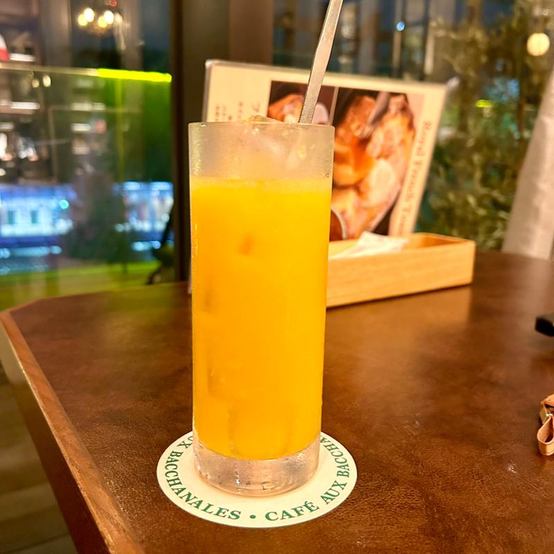 パライソライチ オレンジ割り(AUX BACCHANALES 原宿店（オーバカナル）)