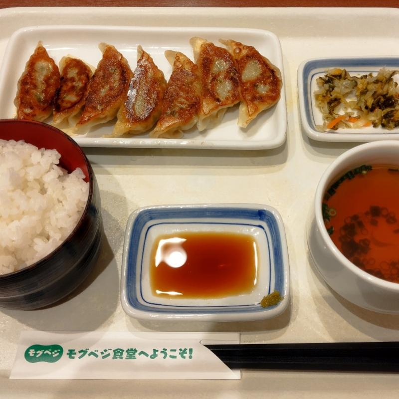 ぎょうざ7個定食 大盛りごはん(リンガーハット アリオ亀有店)