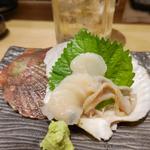 活ほたて刺身