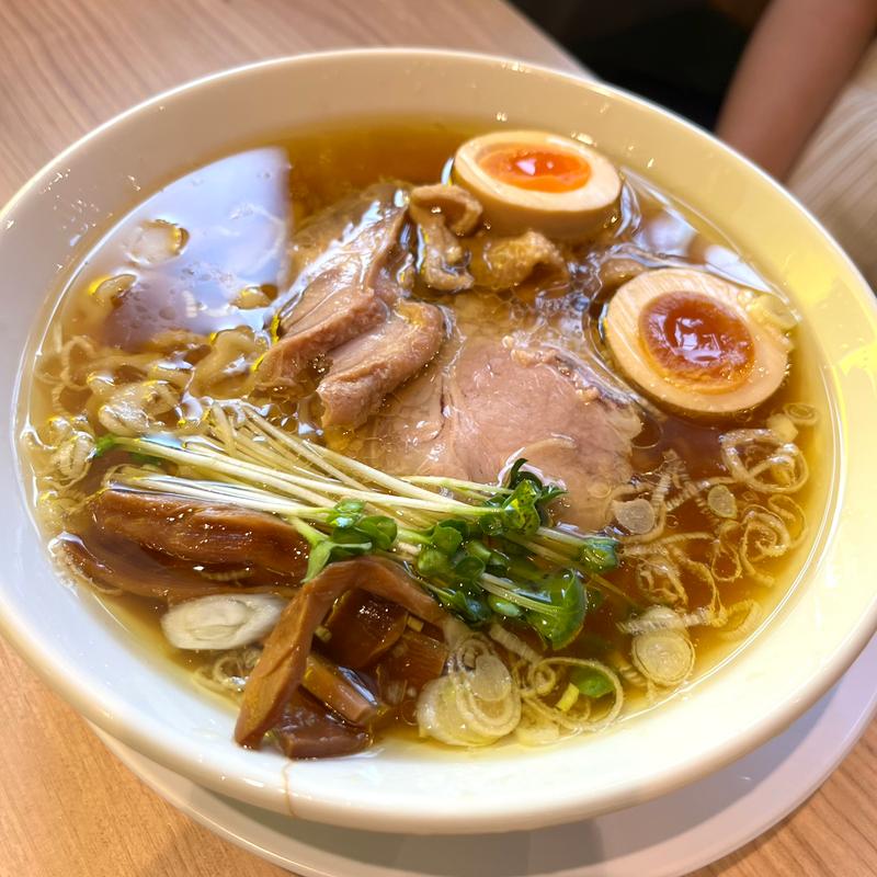 味玉中華そば(手打ち親鶏中華そば 綾川 大成店)