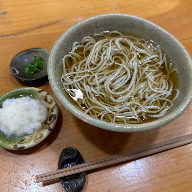 辛み大根そば(そば処　まえの)