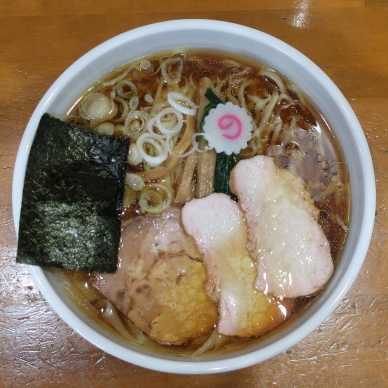 ワンタン麺しょうが醤油味(とら食堂 松戸分店 )