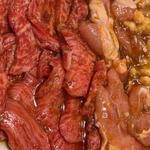 国産ロースと鶏(焼肉味楽園)