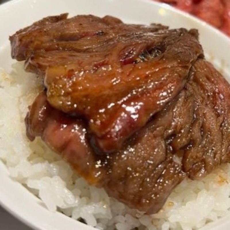 ハラミとご飯(焼肉味楽園)