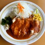 チキンチーズカツセット(レストラン　むさし )