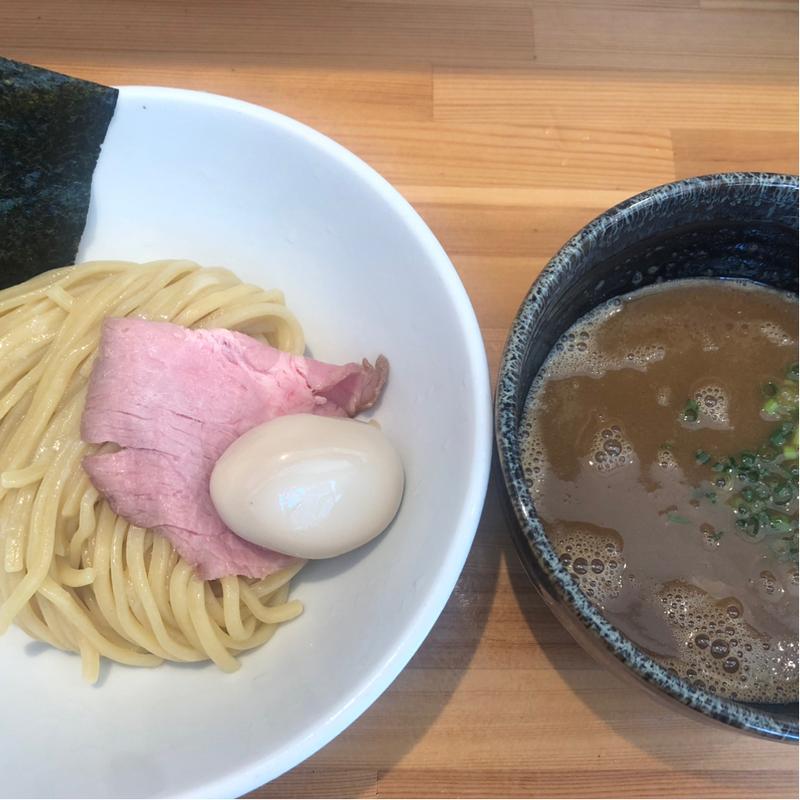 濃厚つけ麺　味玉トッピング(麺処しろ)