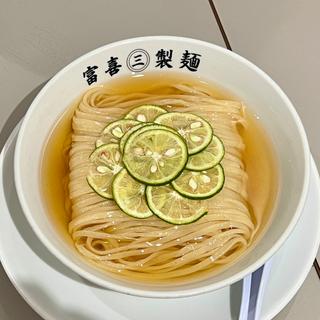 冷やし拉麺(富喜製麺研究所 六本木店)