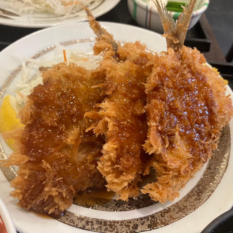 アジフライ定食(巣鴨ときわ食堂 駅前店)