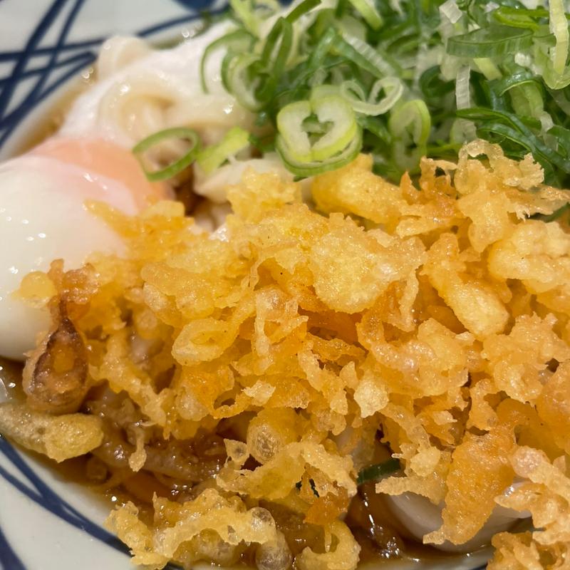 トロ玉うどん(丸亀製麺新座)