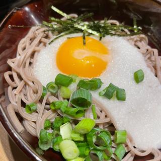 月見とろろそば(王様の食卓)