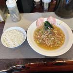 冷やしそば&ごはん(和風とんこつ かしや)