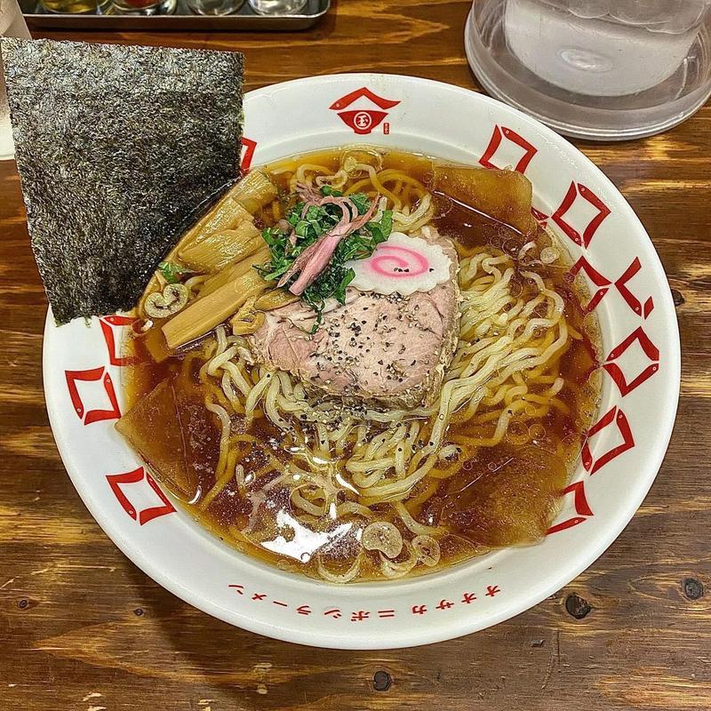 冷やし煮干し 大盛り(煮干しらーめん玉五郎 天満本店)