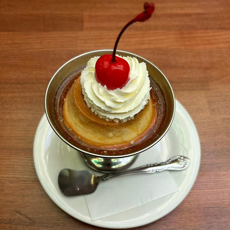 自家製プリン(珈琲西武)