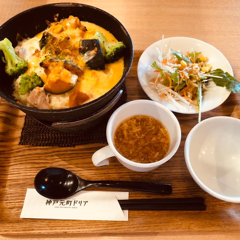 パンプキンクリームドリア(神戸元町ドリア イーアスつくば店 )