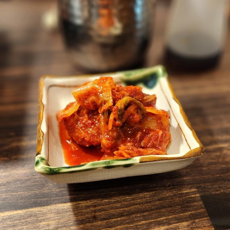 白菜キムチ(国産牛 内臓専門店 一燈屋 （いっとうや）大今里店)