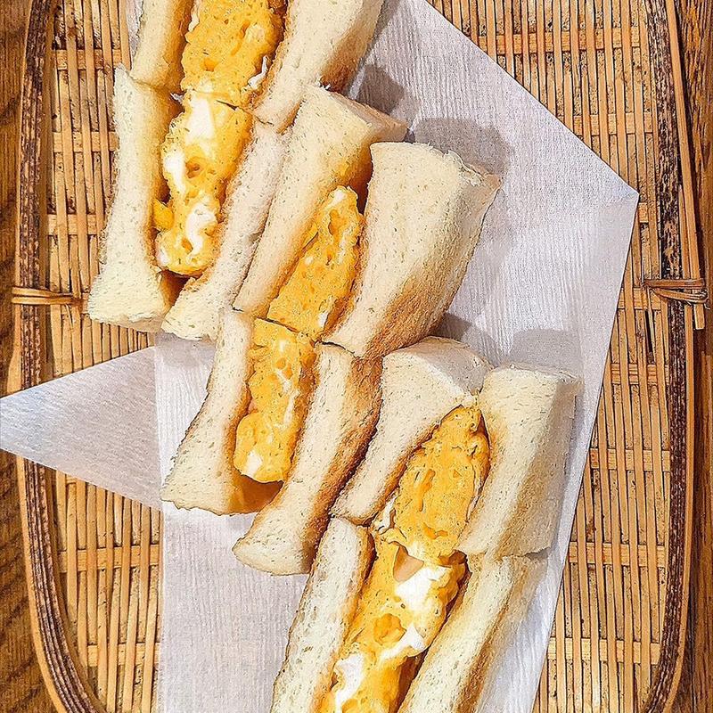 たまごトースト(喫茶ばらーど)