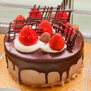 チョコ生デコレーション(西洋菓子 おだふじ (大泉学園店))