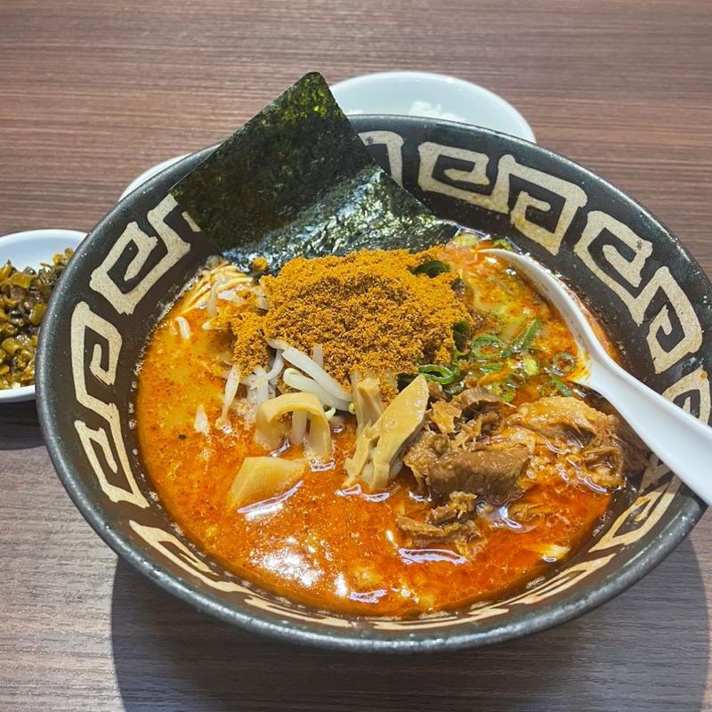 炎の魚介とんこつ(とんこつラーメン ラの壱)