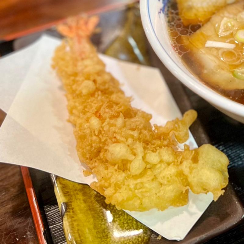 エビ天(そば処  丸長)