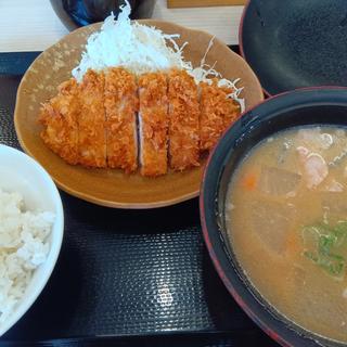 とん汁定食(ロース)(かつや 横浜荏田東店)