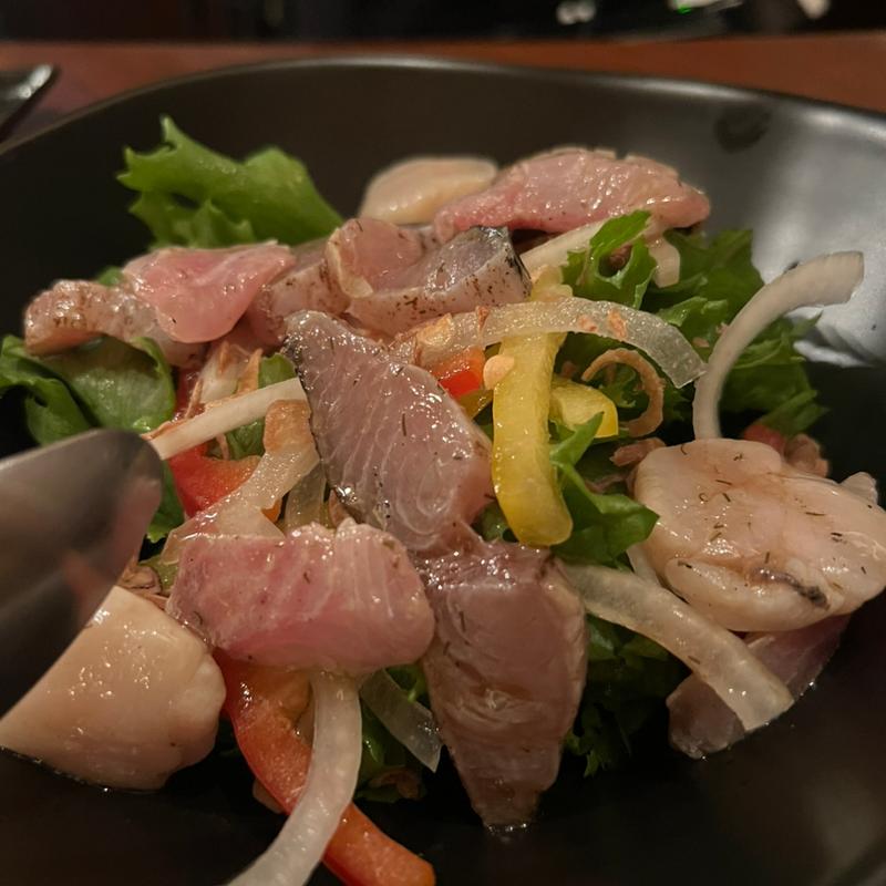 福井の地魚のカルパッチョ(川上)