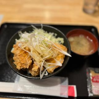 ネギ塩からあげ丼(からあげ日本一 参宮橋店)