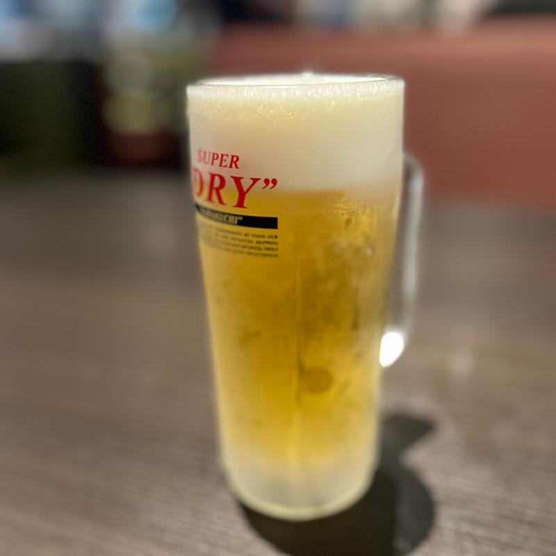 スーパードライ中(ゆらり)