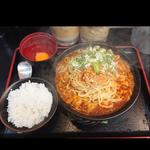 坦々ドラゴン（坦々味）(濃厚豚骨ラーメン 竹三郎)