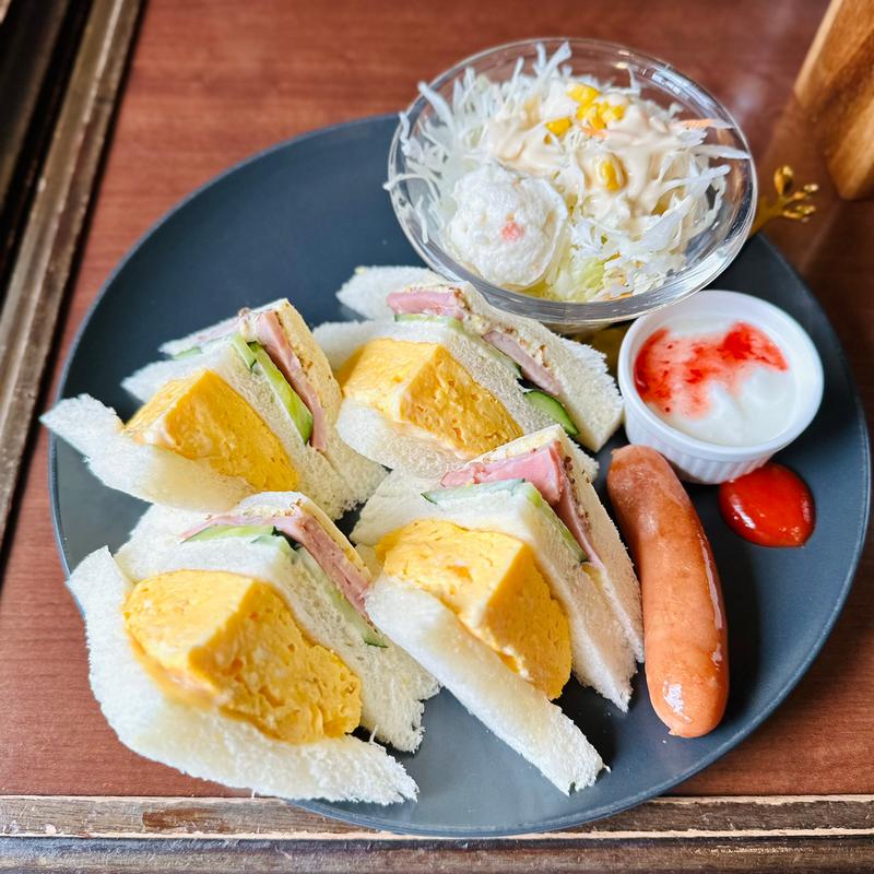 ハムエッグサンド(珈琲館 理維 （コーヒーカン・リイ）)