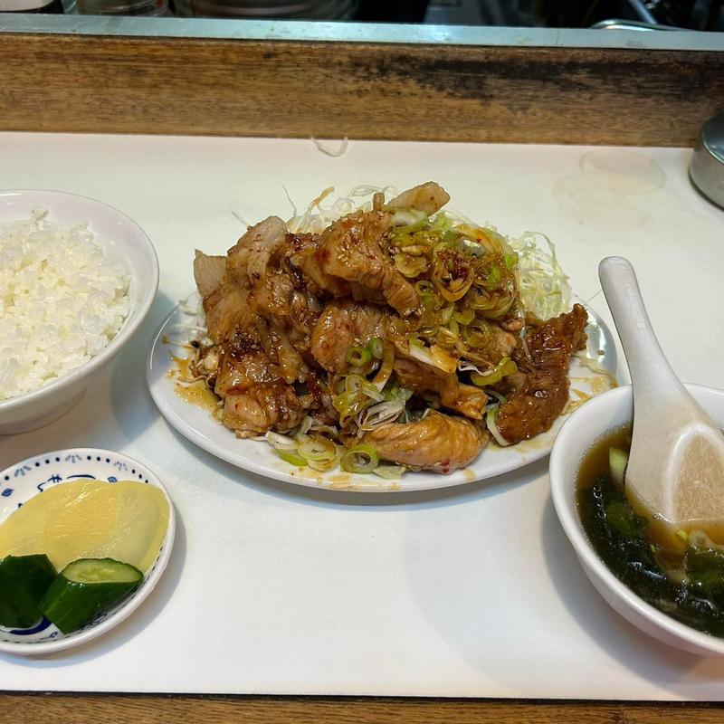 焼肉定食(札幌ラーメン どさん子娘)