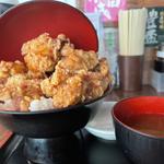 唐揚げ食放題ランチ(餃子のさんくみ 立川本店)