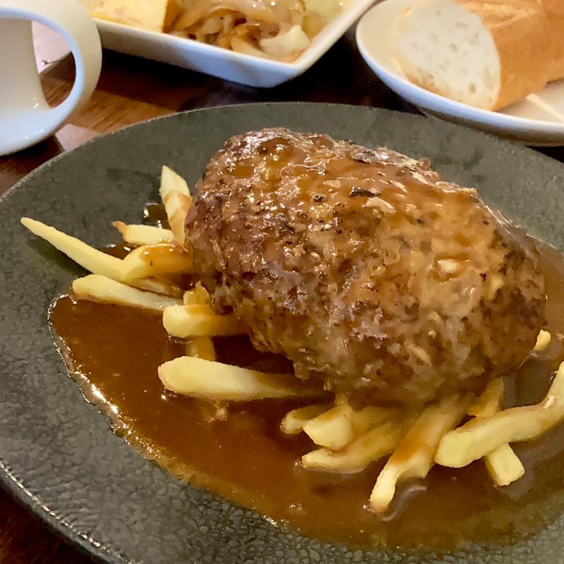 ハンバーグランチセット(ビストロ ティアボ)