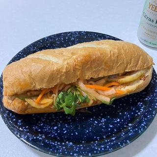 スペシャル鶏焼肉バインミー(ベトナム料理 EGAO BANH MI エガオ バインミー)