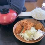秋の海鮮フライ定食(かつや 山梨甲府店 )