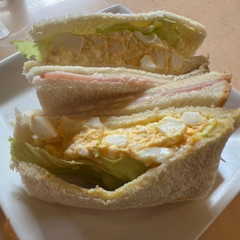 ホットミックスサンド(ユトリ珈琲店 開発店 )