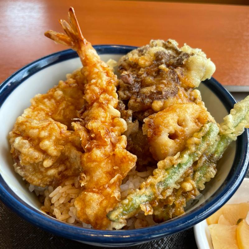 オールスター天丼(天丼てんや 小平大沼店)