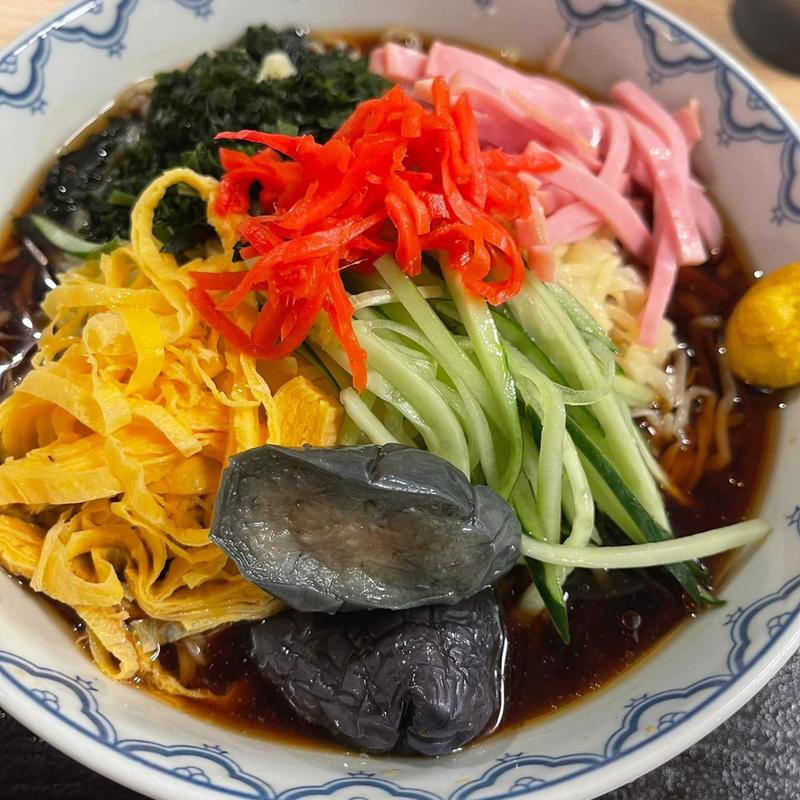 冷やし中華 大盛り(町中華 長さん)