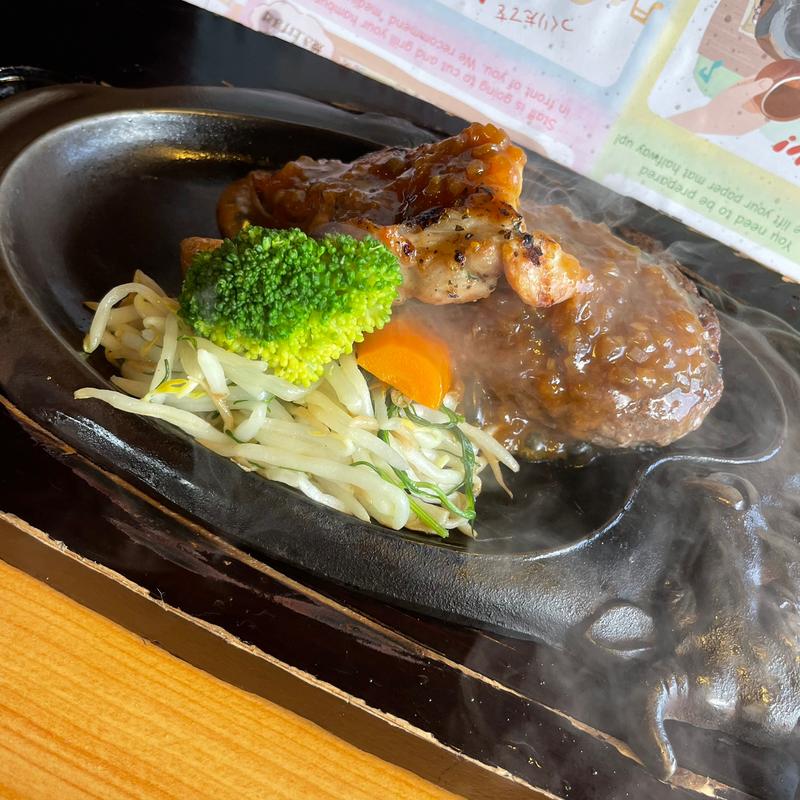 よくばりコンビ(炭焼きレストランさわやか 掛川インター店 （スミヤキレストランサワヤカ）)