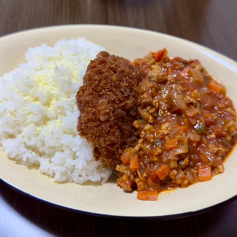 メンチキーマカレー(ベルクス 東墨田店)