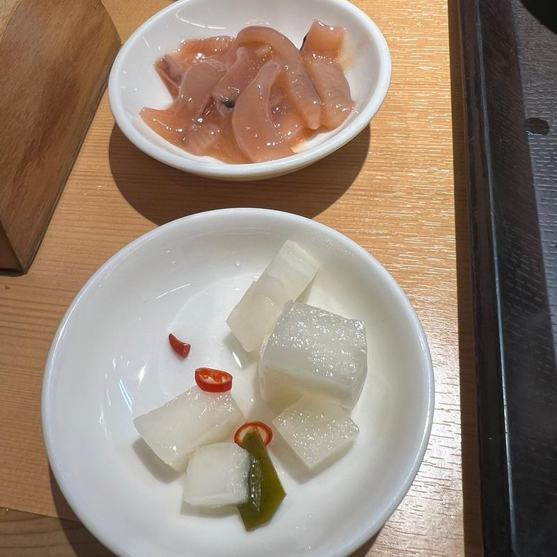 イカの塩辛 柚子大根(まきの西神戸)