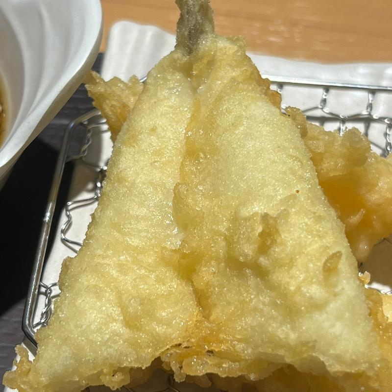 キスの天ぷら(まきの定食)(まきの西神戸)