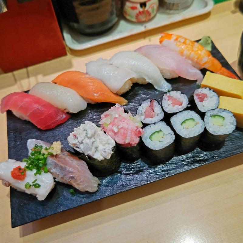 満腹握り(神奈川回転寿司 二代目ぐるめ亭 港南台バーズ店)