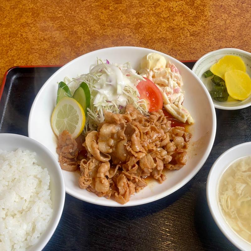 焼肉定食(らーめんがんこ屋八街店)