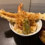 穴子海老天丼(はちまき )