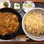カレー丼セット(日本そば酒場 寿得廣)