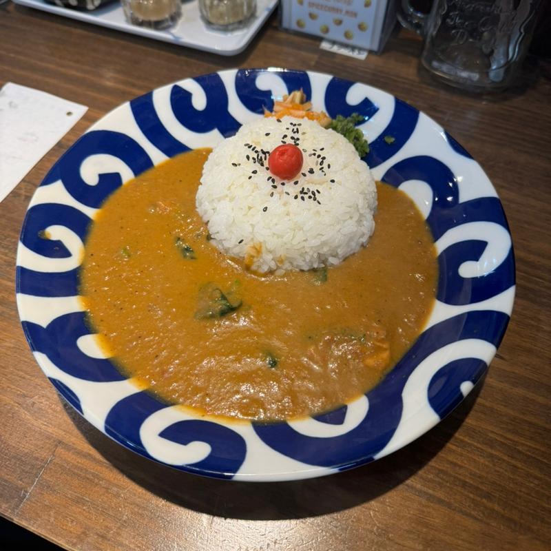 梅チキンカレー(spicy curry もん)