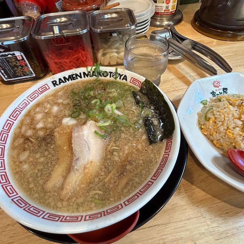 熟成背脂醤油ラーメン(ラーメンまこと屋)