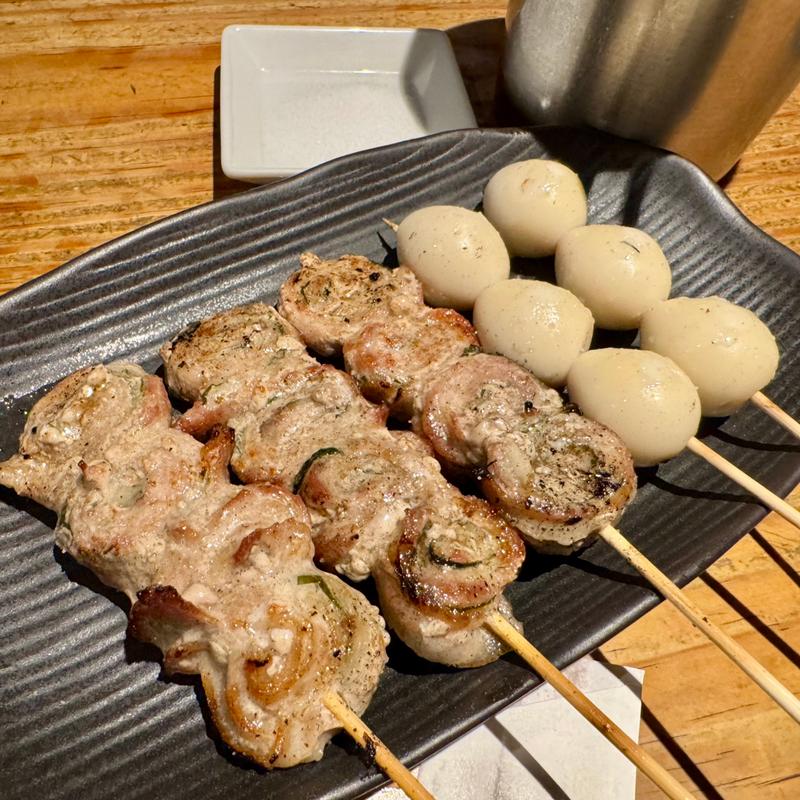 豚バラ紫蘇巻き(鳥一 外苑前店 （とりいち）)